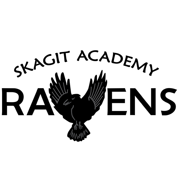 Skagit Academy Ravens Logo