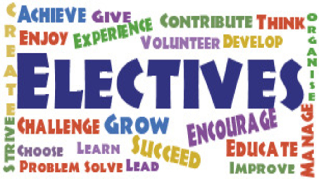 K-8 Spring 2025 Elective Classes